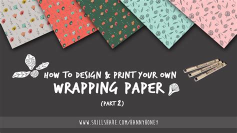 how to print your own wrapping paper how to create a unique and eco-friendly gift wrap